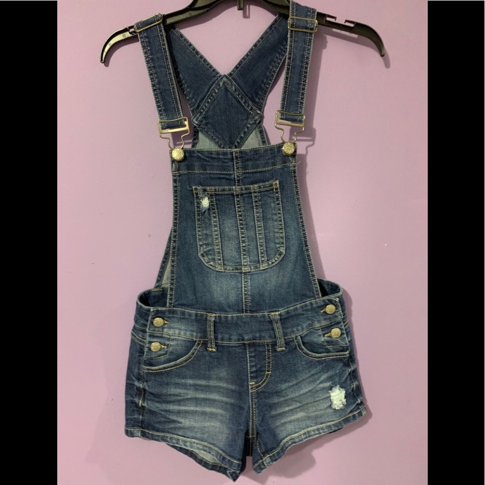 Overall Shorts